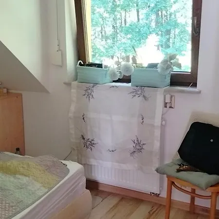 Nad Jeziorem Holiday home *